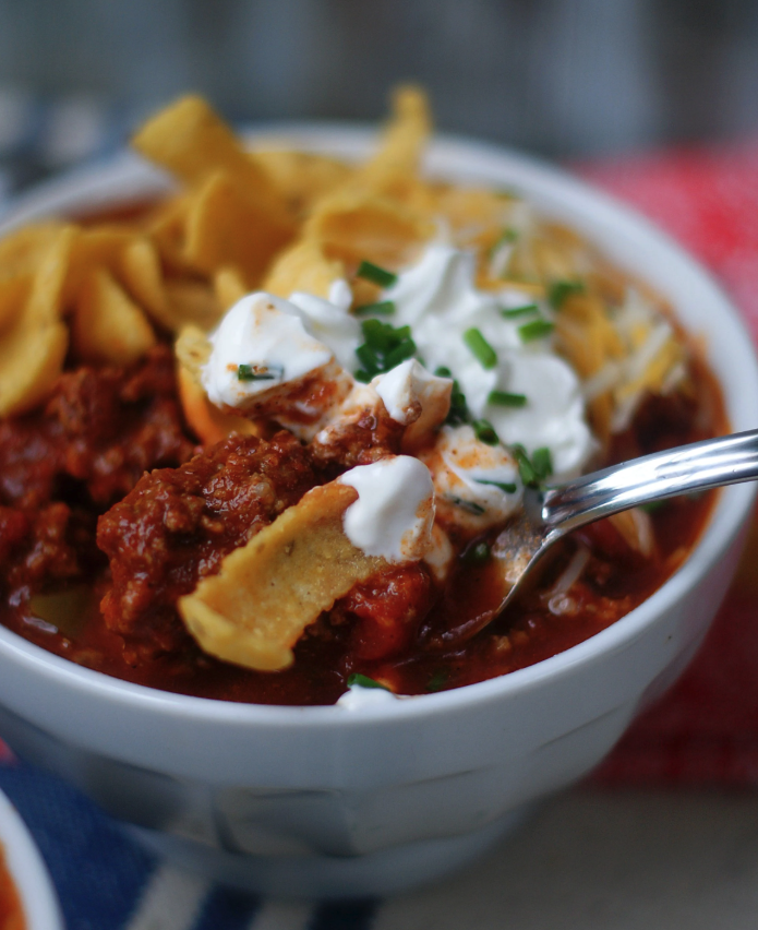 Texas Terlingua Chili with Shiner Bock beer