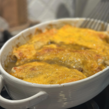 Green Chile Smothered Burritos