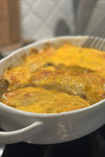 Green Chile Smothered Burritos