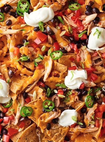 Oven baked Sheet Pan Nachos