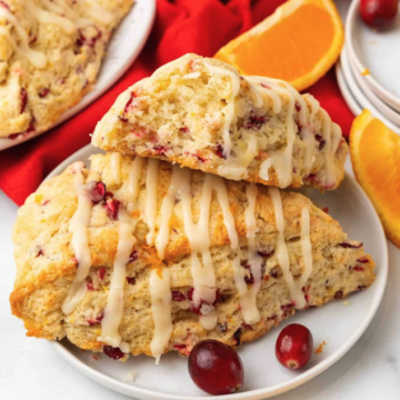 Cranberry Orange Scones