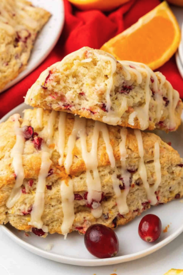 Cranberry Orange Scones