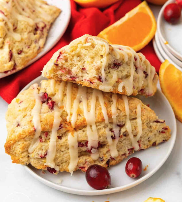 Cranberry Orange Scones