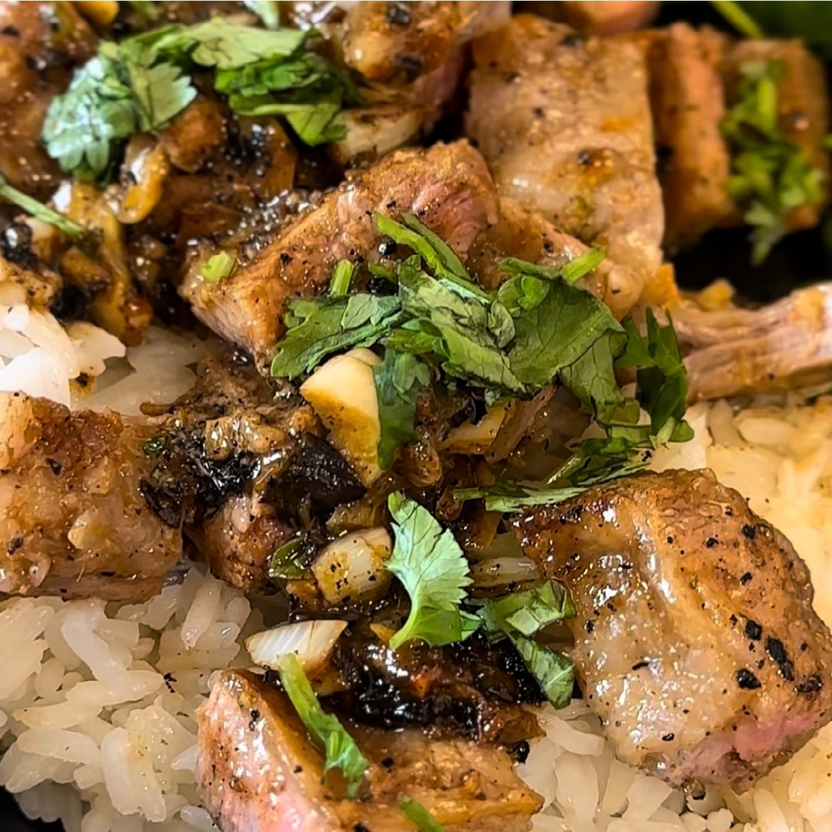 Bright and fresh Cuban Mojo Pork Bowls